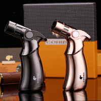 Bật lửa xì gà 4 tia Cohiba COB695 cao cấp
