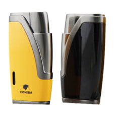 Bật lửa khò xì gà 2 tia Cohiba H015, kèm đục