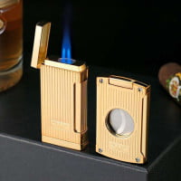 Sét xì gà bật lửa khò, dao cắt Jifeng JF273