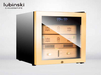 Tủ ủ xì gà cắm điện 200 điếu Lubinski LB5601