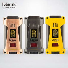 Bật lửa khò 3 tia kèm đục và gác xì gà Lubinski YJA10061