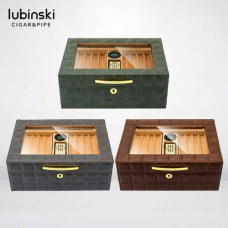Hộp giữ ẩm bảo quản cigar 30 điếu Lubinski YJA 60011