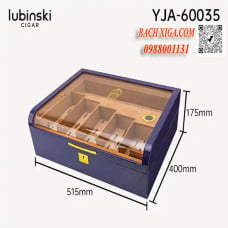 Hộp bảo quản cigar 80 điếu Lubinski YJA60035