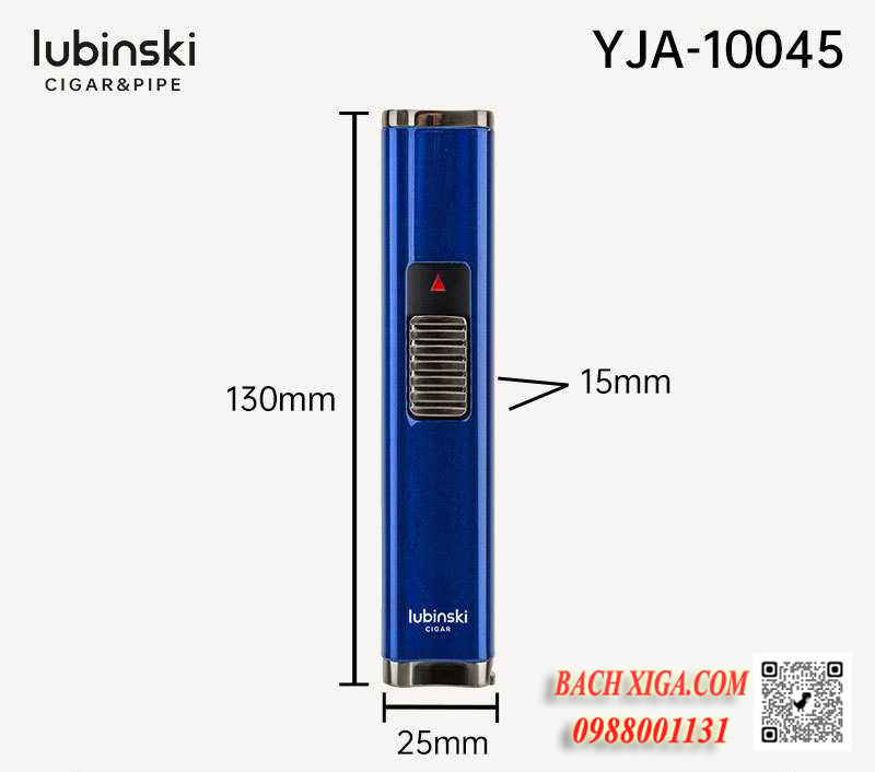 Kích thước của hộp quẹt khò 2 tia Lubinski YJA-10045