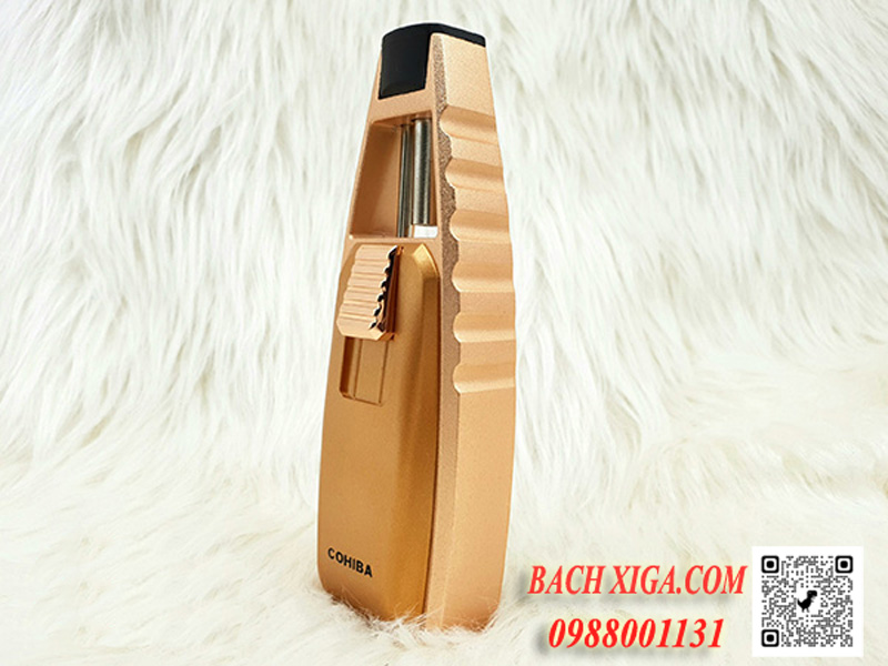 Bật lửa khò hút xì gà Cohiba 1 tia cao cấp cob-398