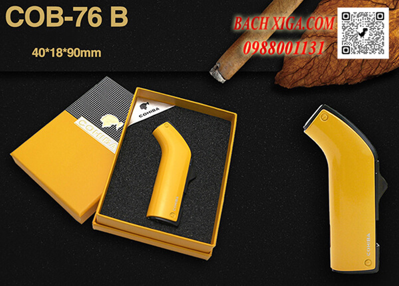 Cohiba COB 76 (3001), bật lửa xì gà kèm hộp đựng sang trọng