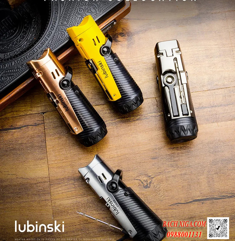 Các màu của bật lửa hút cigar Lubinski YJA10038