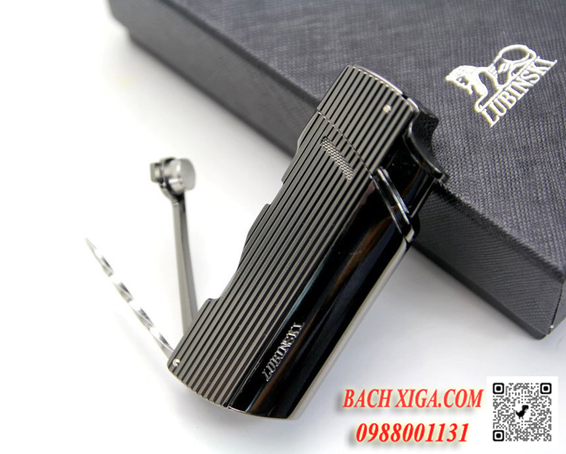 Lubinski SK-42, hộp quẹt khò 2 tia kèm đục cao cấp