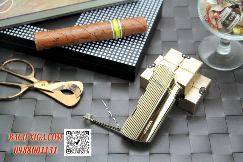 Bật lửa khò hút xì gà (cigar) Lubinski SK42 (COB3043) - quà tặng cao cấp
