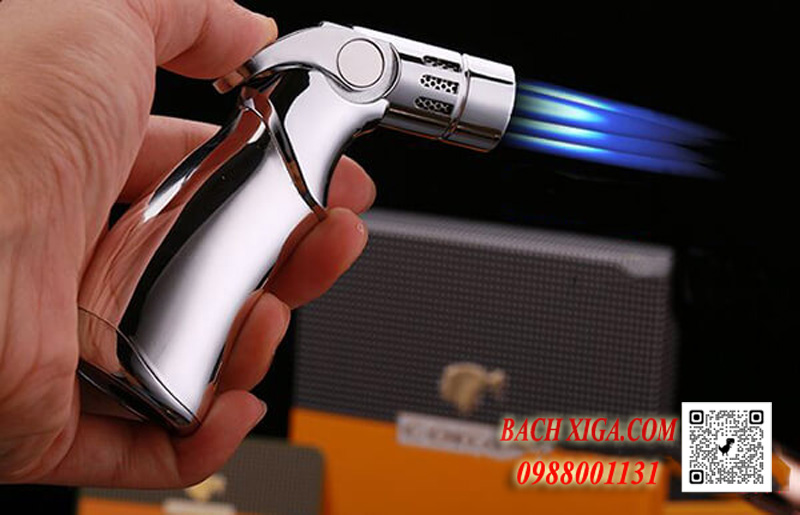 Hộp quẹt khò, bật lửa cigar Cohiba 4 tia