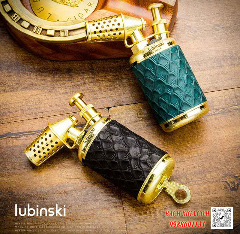 Bật lửa xì gà 1 tia để bàn Lubinski YJA 10050