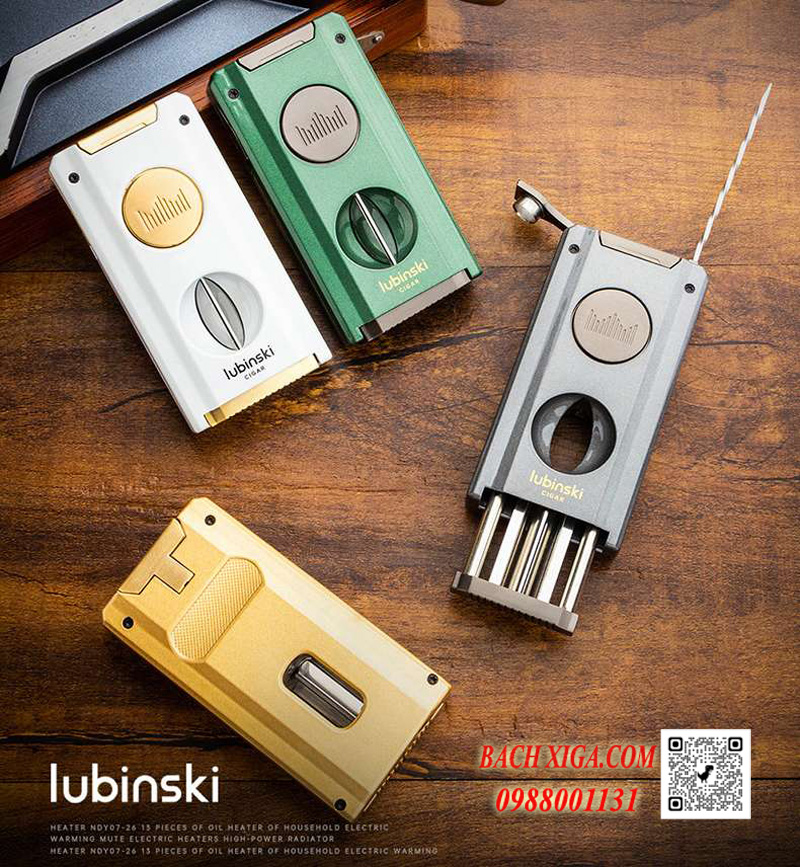 Lubinski YJA 10060 có 4 chức năng: khò, đục, que thông, gác xì gà