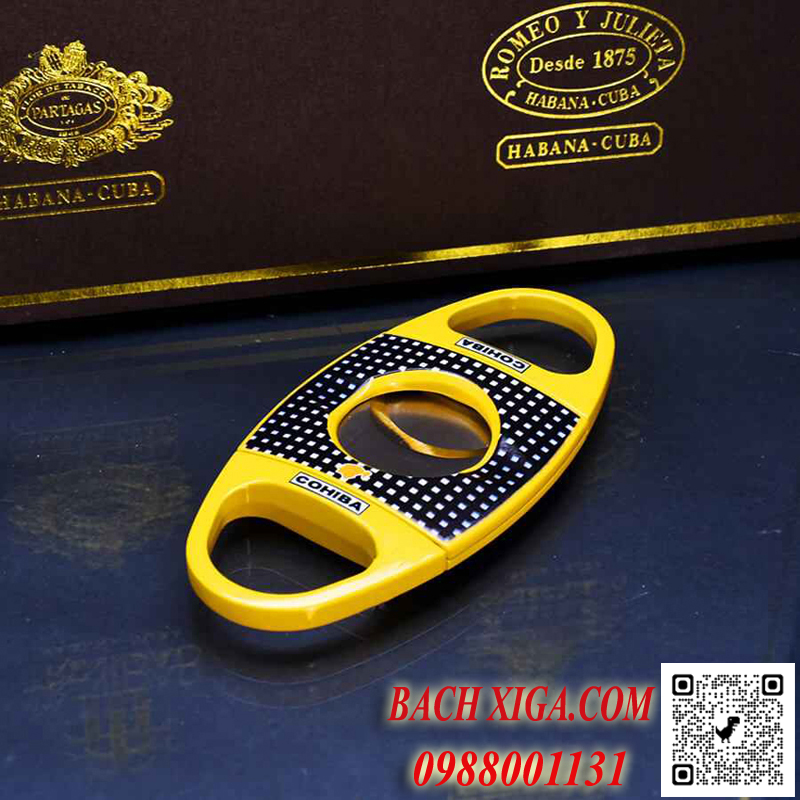 Dao cắt xì gà Cohiba elip.
