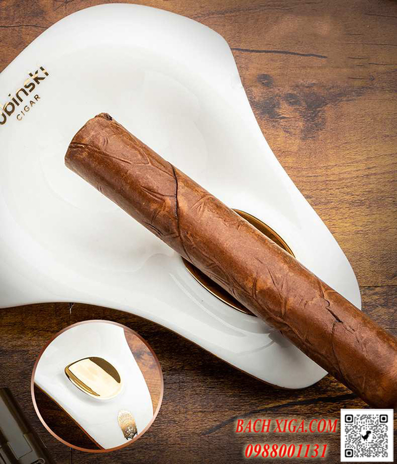 Gạt tàn xì gà (cigar) 1 điếu chính hãng Lubinski