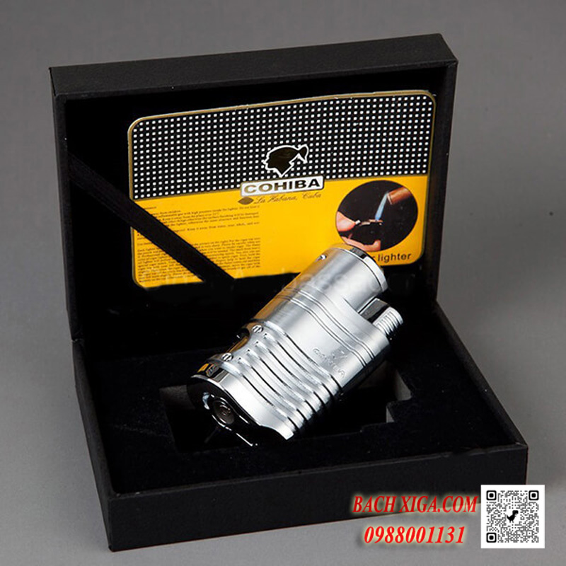Hộp quẹt khò, bật lửa xì gà Cohiba H095 (COB11)