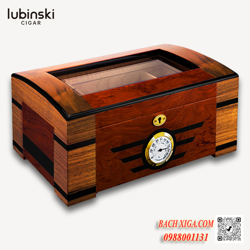 Tủ bảo quản xì gà mini 100 điếu Lubinski 0064.