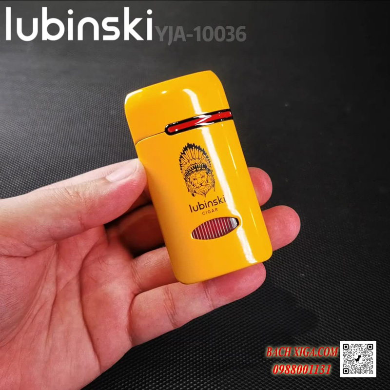 Lubinski YJA-10036, bật lửa khò hút xì gà 1 tia kèm đục